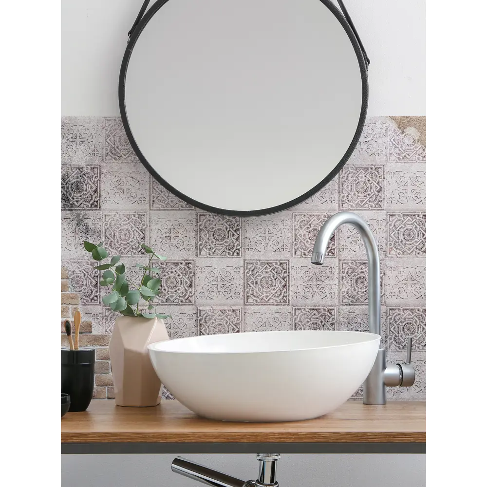 Фото 6 Наклейка-кухонный фартук Dekorio 22001165, 20x20 см, 1 шт