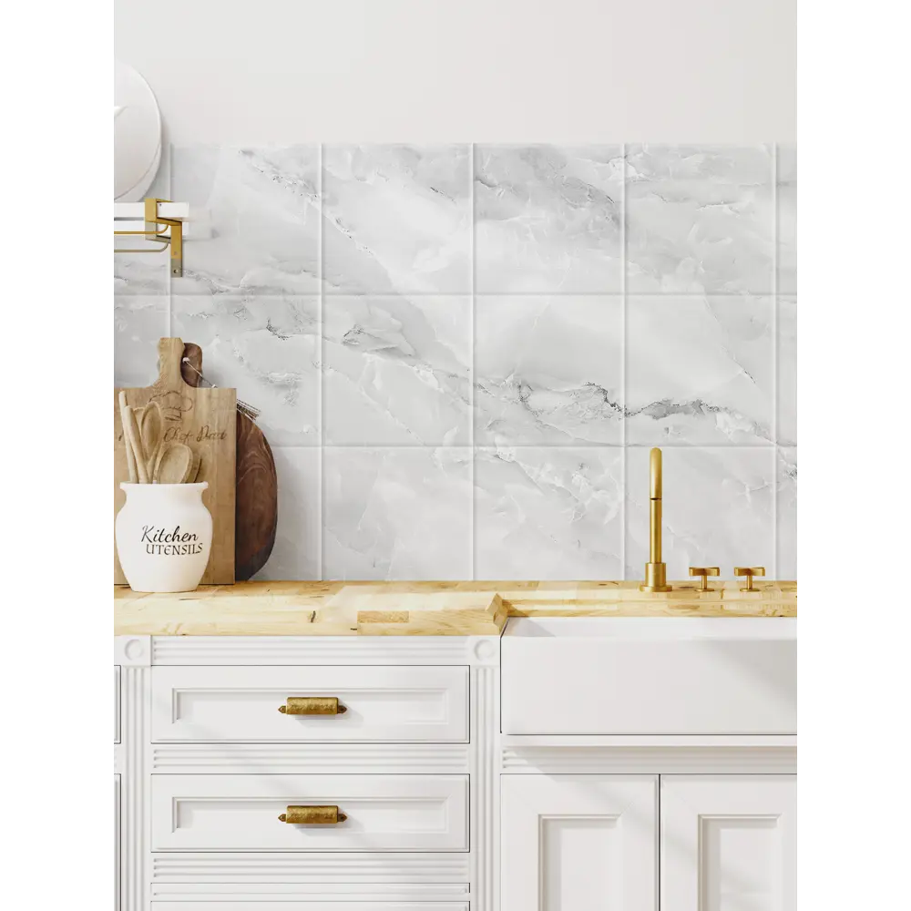 Фото 3 Наклейка-кухонный фартук Dekorio 22001128, 20x20 см, 1 шт