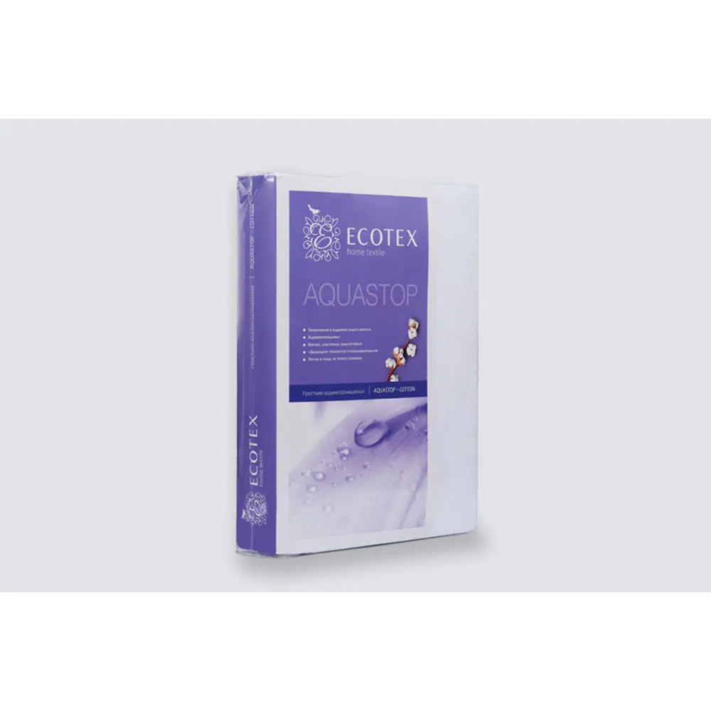 Фото 5 Простыня Ecotex хлопок 180x200 см, махровая ткань Фото 5 Простыня Ecotex хлопок 180x200 см, махровая ткань