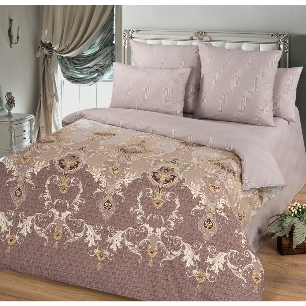 Фото Простыня Home mercury Шанталь 220x240 см поплин без резинки цвет бежевый Фото Простыня Home mercury Шанталь 220x240 см поплин без резинки цвет бежевый