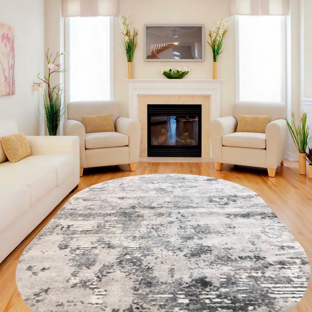 Фото Ковер Белка Сегура Визион 22124 25365 овал 100x350 см полиэстер