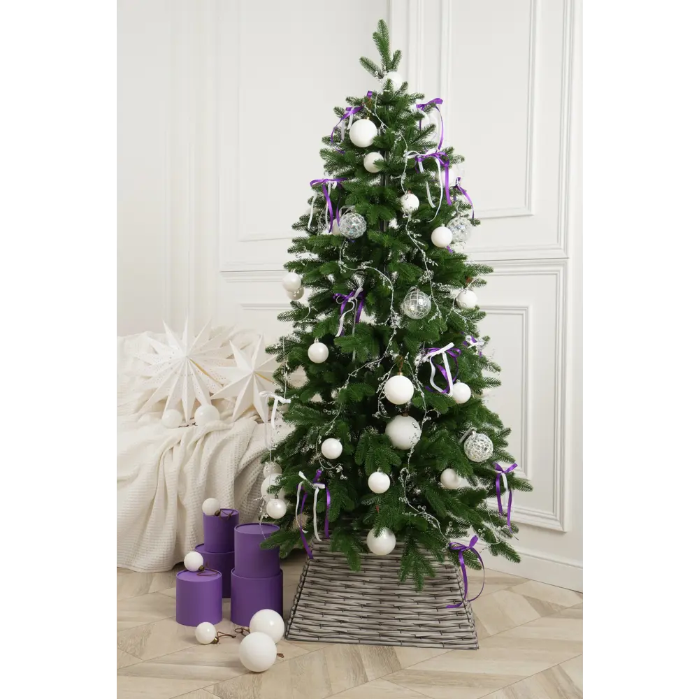 Фото Искусственная елка Crystal trees KPb-52210 Ясона 210 см