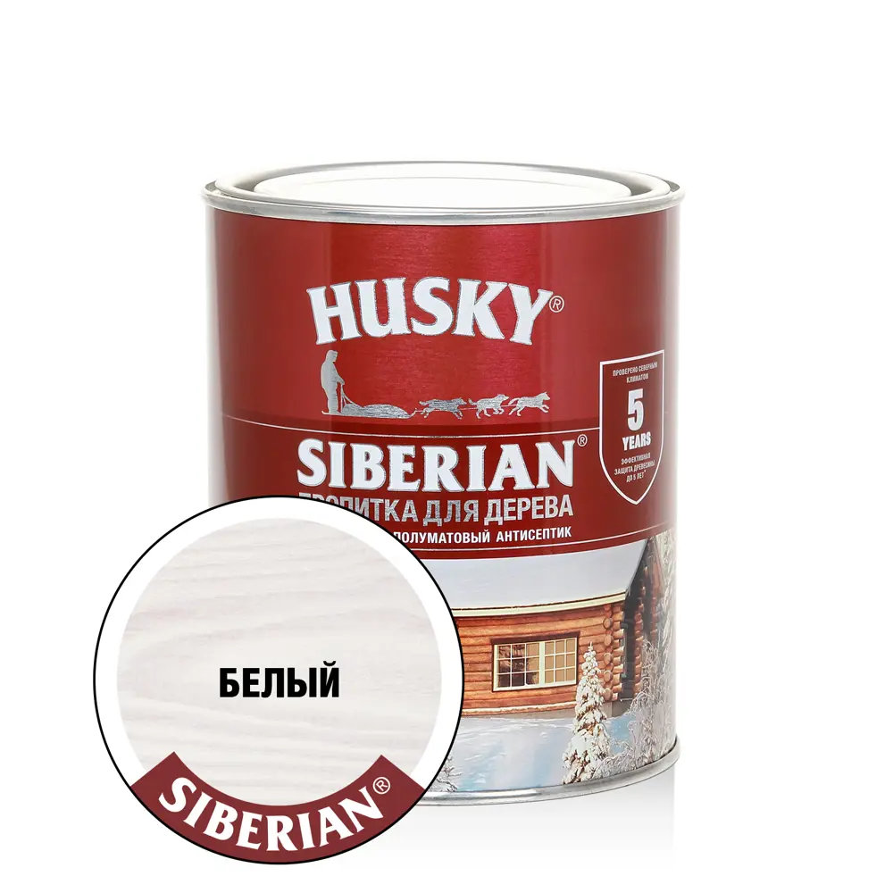 Фото Антисептик HUSKY 28807 полуматовый белый 0.9 л Фото Антисептик HUSKY 28807 полуматовый белый 0.9 л