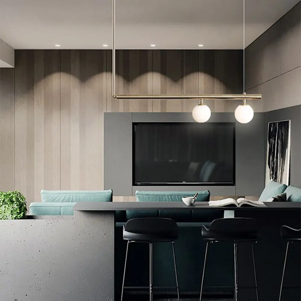 Фото 5 Светильник подвесной ImperiumLoft 204150-26 Barra 9 ламп 12 м² цвет черный Фото 5 Светильник подвесной ImperiumLoft 204150-26 Barra 9 ламп 12 м² цвет черный