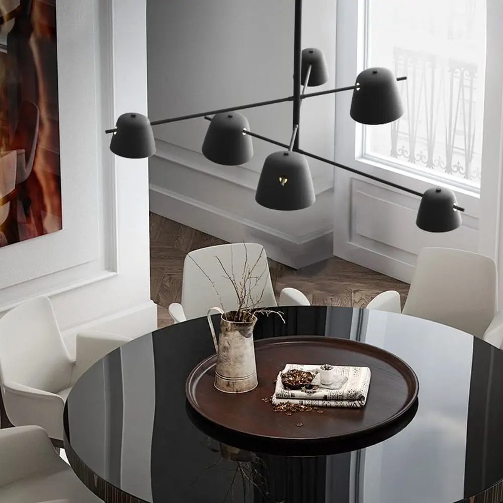 Фото 7 Люстра на штанге ImperiumLoft 204171-26 Goda 6 ламп 24 м² цвет белый Фото 7 Люстра на штанге ImperiumLoft 204171-26 Goda 6 ламп 24 м² цвет белый
