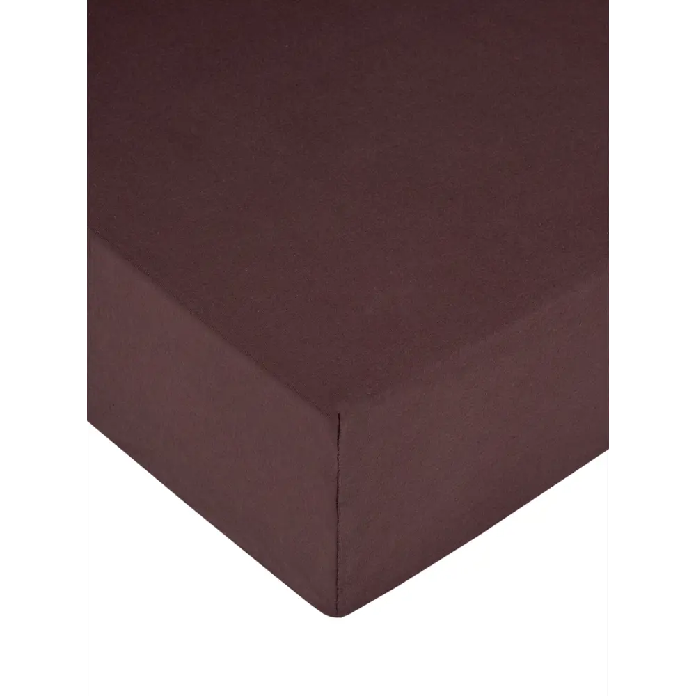 Фото 3 Простыня Stretch Jersy SJS160-шоколад, 160x200 см, трикотаж, на резинке Фото 3 Простыня Stretch Jersy SJS160-шоколад, 160x200 см, трикотаж, на резинке