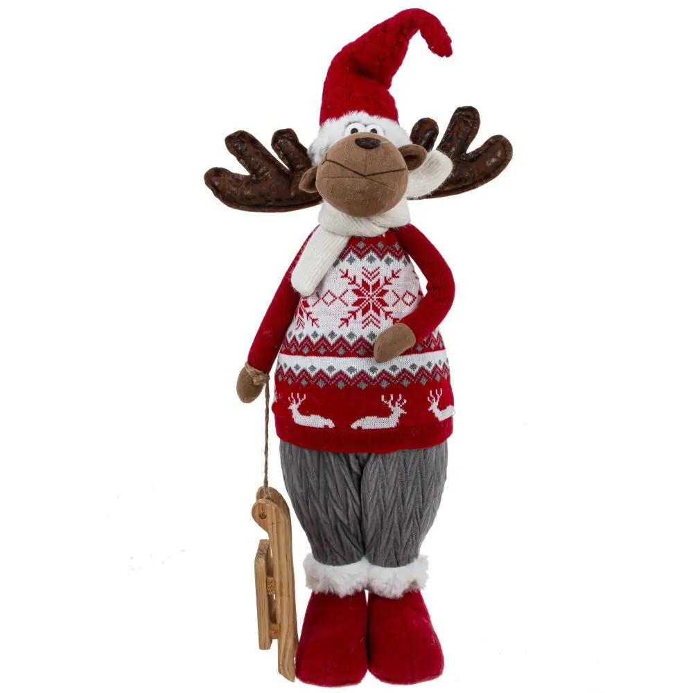 Фото Новогодняя фигурка 813358 Олень 14x61x 25 см Фото Новогодняя фигурка 813358 Олень 14x61x 25 см