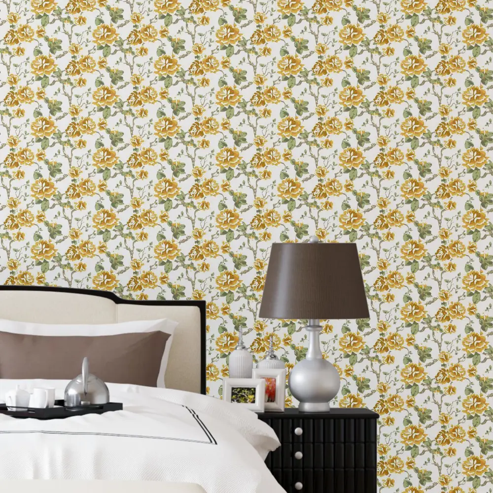 Фото Обои флизелиновые Decoracion Летняя прохлада 1 м цвет серый/желтый 7050202-vinil-280x100x4 Фото Обои флизелиновые Decoracion Летняя прохлада 1 м цвет серый/желтый 7050202-vinil-280x100x4