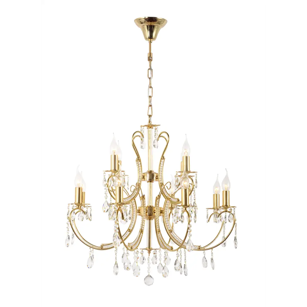 Фото Люстра подвесная Arti Lampadari Romano E 1.1.12.600 G Фото Люстра подвесная Arti Lampadari Romano E 1.1.12.600 G