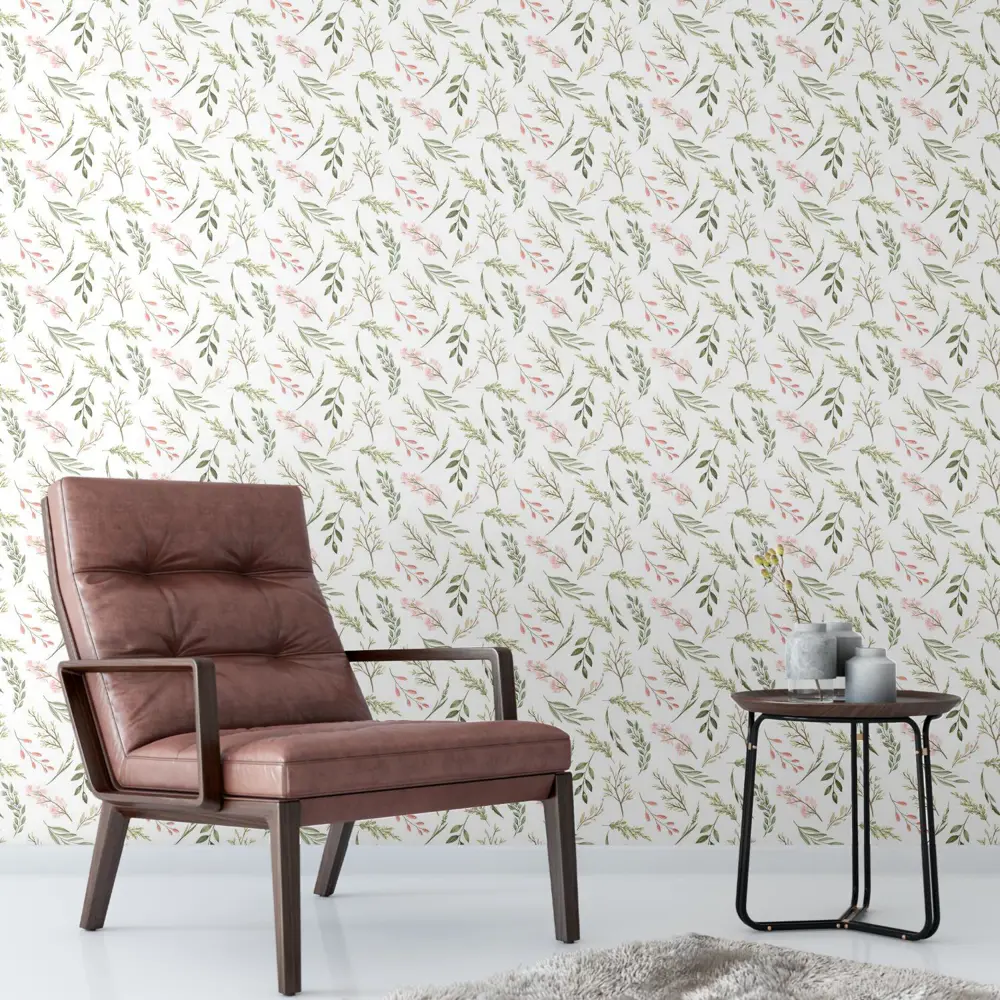 Фото Обои флизелиновые Decoracion Листья и веточки 1 м белые 7103502-vinil-280x100x4 Фото Обои флизелиновые Decoracion Листья и веточки 1 м белые 7103502-vinil-280x100x4
