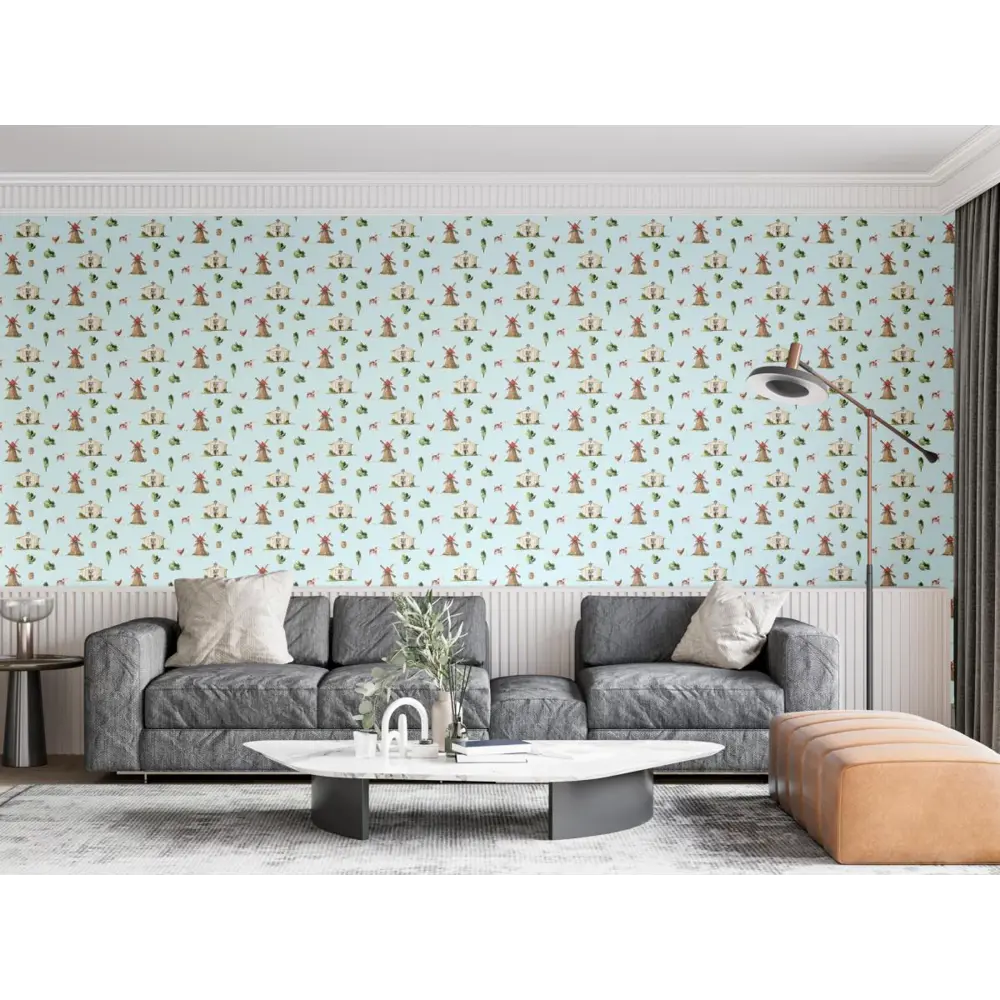 Фото 5 Обои флизелиновые Decoracion Уютная ферма 1 м голубые 7100403-vinil-280x100x4 Фото 5 Обои флизелиновые Decoracion Уютная ферма 1 м голубые 7100403-vinil-280x100x4