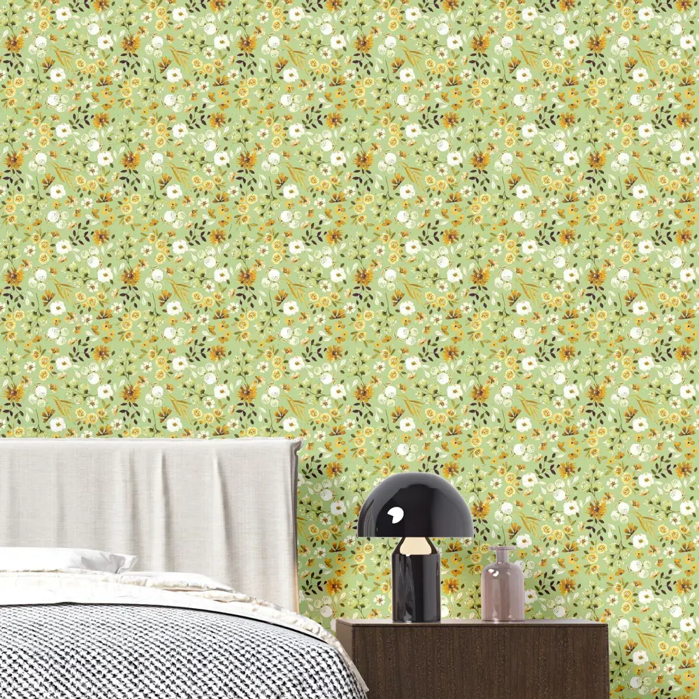 Фото 4 Обои флизелиновые Decoracion Цветочное ассорти 4x2.8 м желто-красные 7183102 Фото 4 Обои флизелиновые Decoracion Цветочное ассорти 4x2.8 м желто-красные 7183102