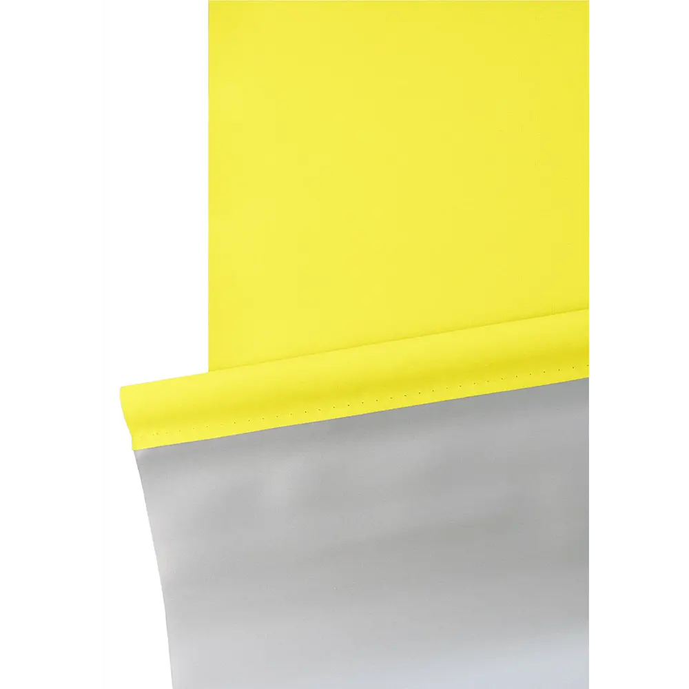 Фото 8 Рулонная штора Эскар Blackout SilverBack 130x160 см цвет желтый