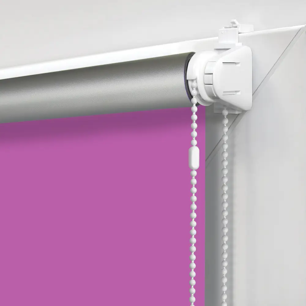 Фото 2 Рулонная штора Эскар Blackout SilverBack 65x160 см цвет фиолетовый Фото 2 Рулонная штора Эскар Blackout SilverBack 65x160 см цвет фиолетовый