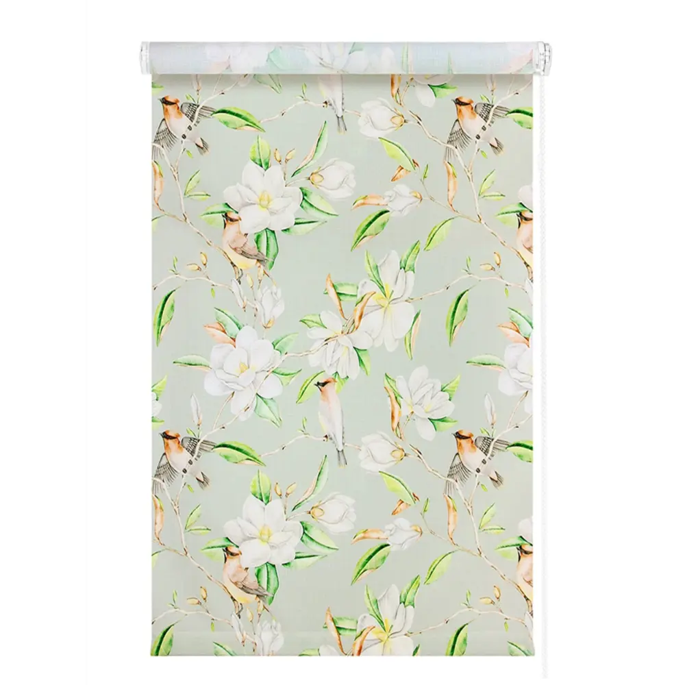 Фото 2 Рулонная штора Domlegrand Райский сад 42.5x170 см цвет зеленый Фото 2 Рулонная штора Domlegrand Райский сад 42.5x170 см цвет зеленый