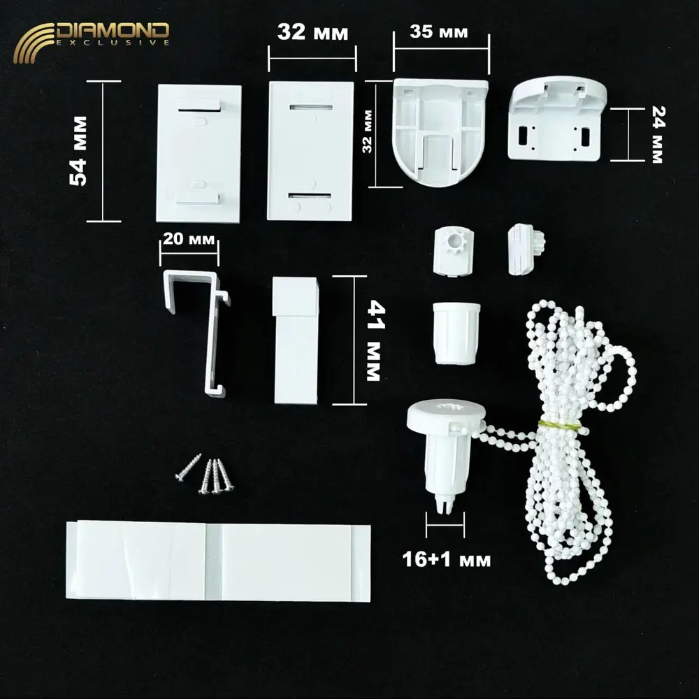 Фото 4 Рулонная штора Лентабел Аиша-8 50x160 см цвет бежевый