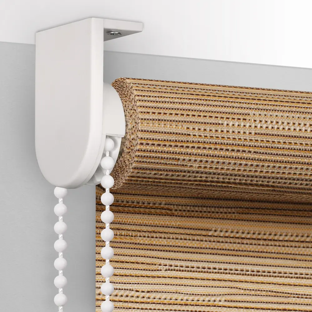 Фото 5 Рулонная штора Prakto Rustic 160x175 см коричневая