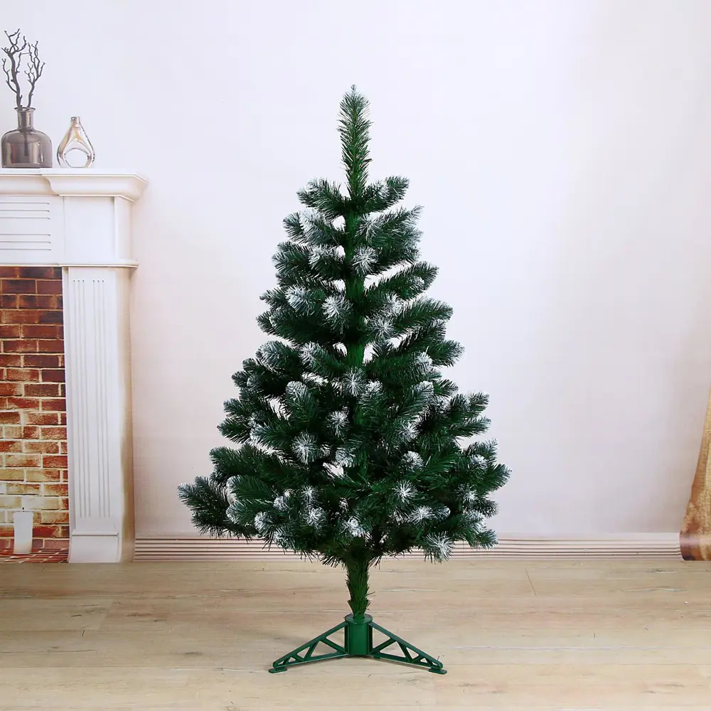 Фото Ель новогодняя искусственная Max christmas 5116150 Никольская иней заснеженная 120 см Фото Ель новогодняя искусственная Max christmas 5116150 Никольская иней заснеженная 120 см
