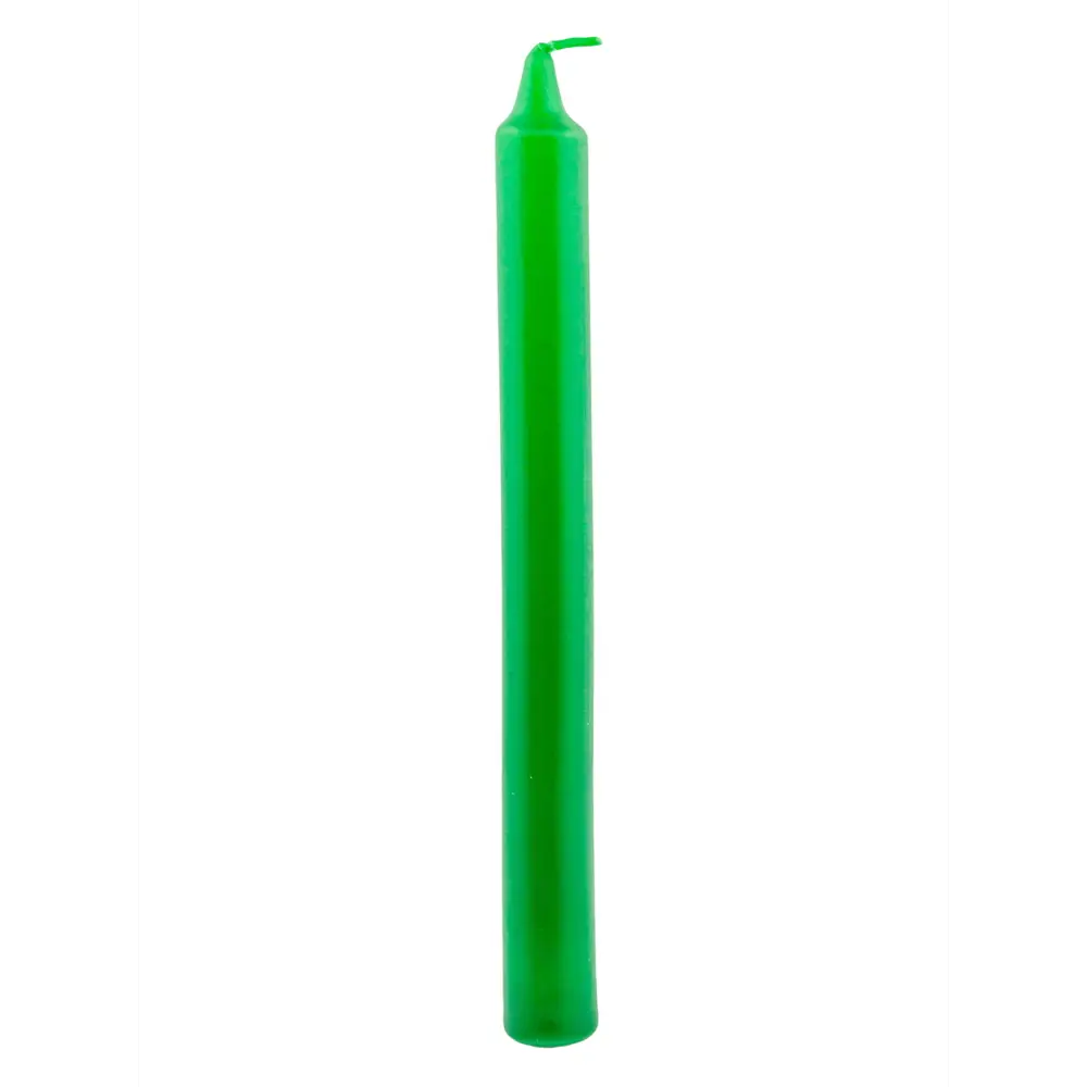 Фото 2 Свеча Horizon Candles цилиндрическая 230x20 мм 10 шт зеленая Фото 2 Свеча Horizon Candles цилиндрическая 230x20 мм 10 шт зеленая