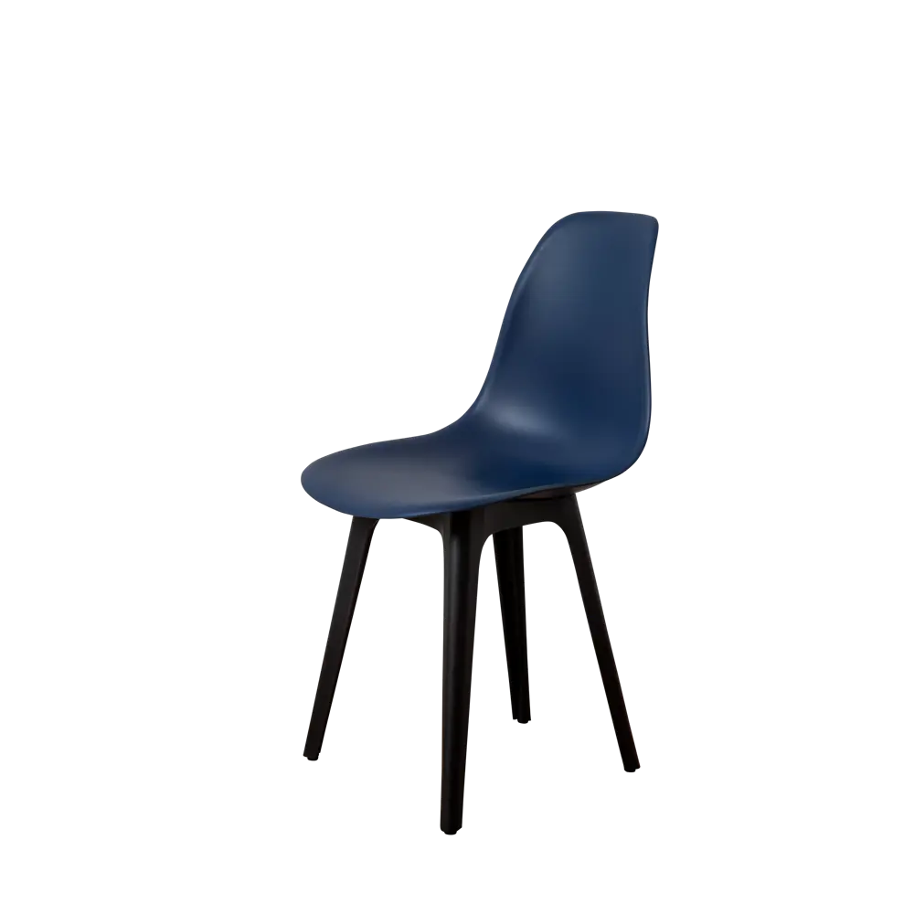Фото Комплект кухонных стульев 4 шт Derstuhl Plast 45x82x45 см полипропилен цвет темно-синий Фото Комплект кухонных стульев 4 шт Derstuhl Plast 45x82x45 см полипропилен цвет темно-синий