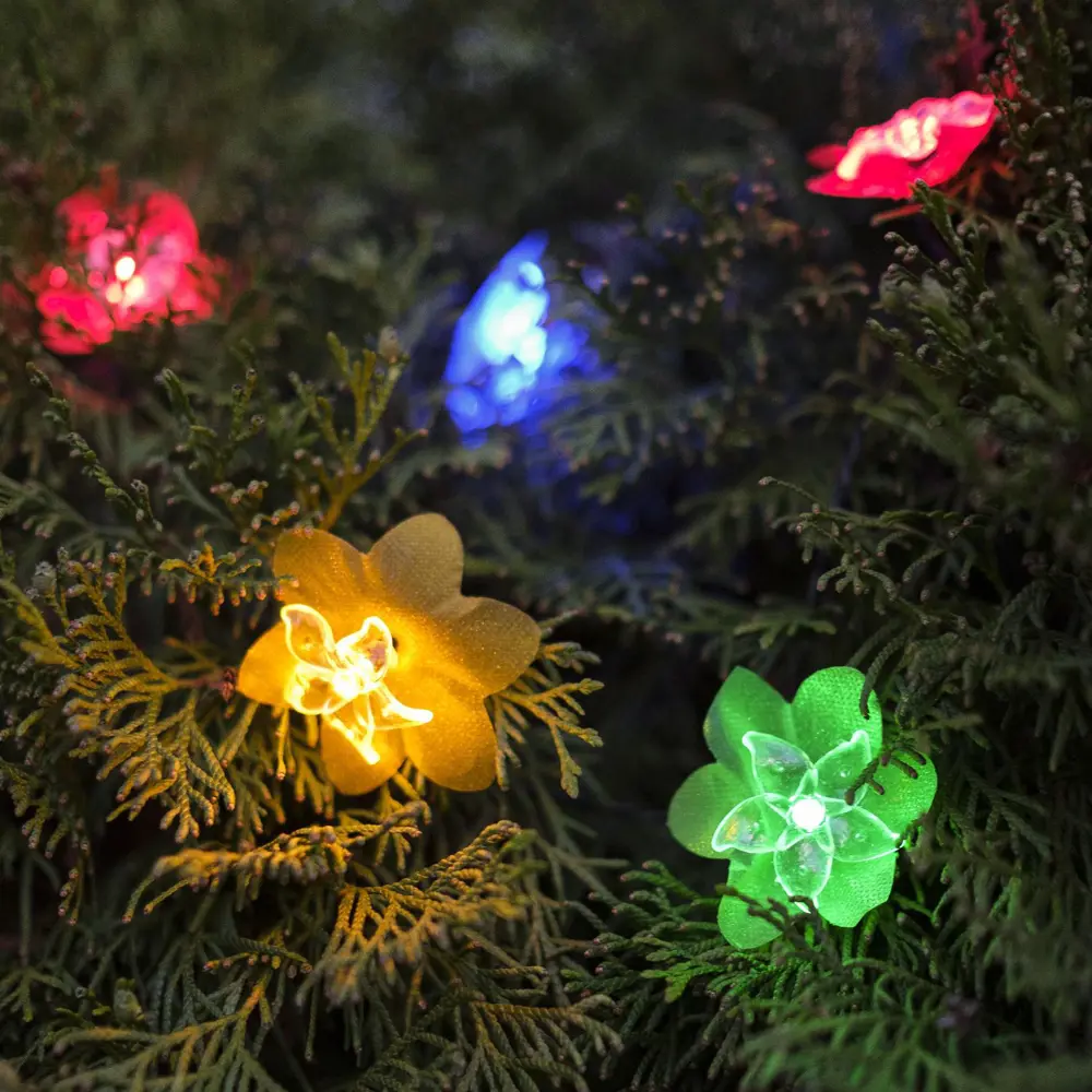 Фото 7 Гирлянда светодиодная нить Luazon Lighting SP-021 4137046 на солнечных батареях 4.50 м цвет разноцветный Фото 7 Гирлянда светодиодная нить Luazon Lighting SP-021 4137046 на солнечных батареях 4.50 м цвет разноцветный