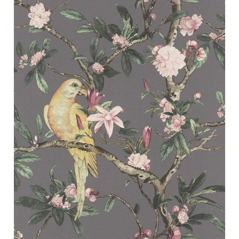 Фото Обои флизелиновые Rasch Poetry 2 серые 543346 0.53 м Фото Обои флизелиновые Rasch Poetry 2 серые 543346 0.53 м