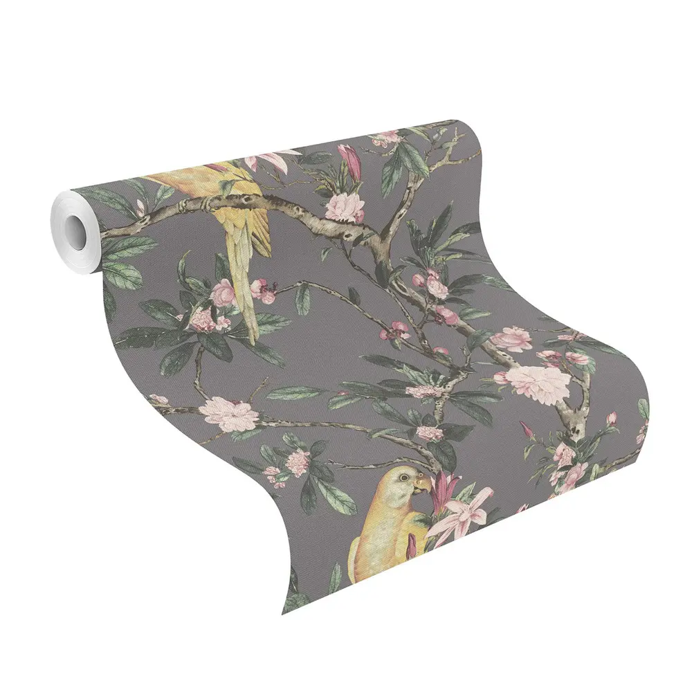 Фото 2 Обои флизелиновые Rasch Poetry 2 серые 543346 0.53 м Фото 2 Обои флизелиновые Rasch Poetry 2 серые 543346 0.53 м