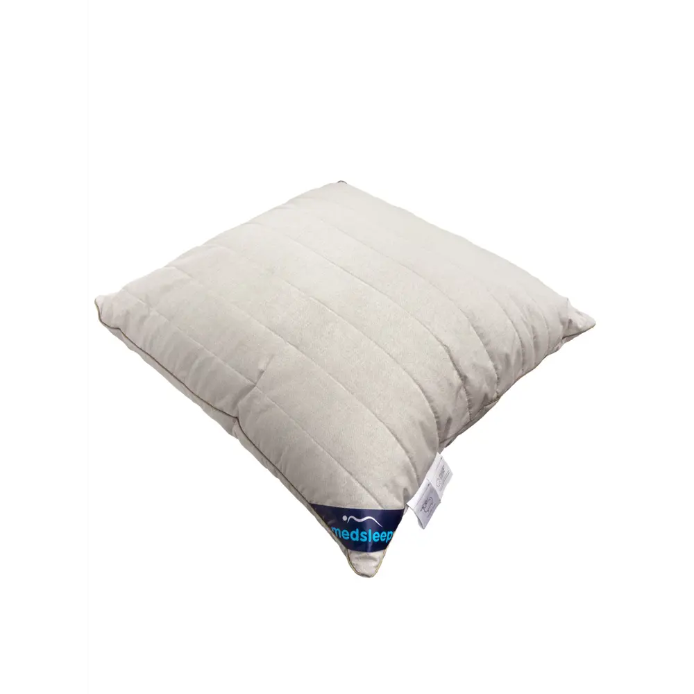 Фото 3 Комплект из 2 подушек Medsleep Himalayas 70x70 см, полиэфирное волокно, пух Фото 3 Комплект из 2 подушек Medsleep Himalayas 70x70 см, полиэфирное волокно, пух