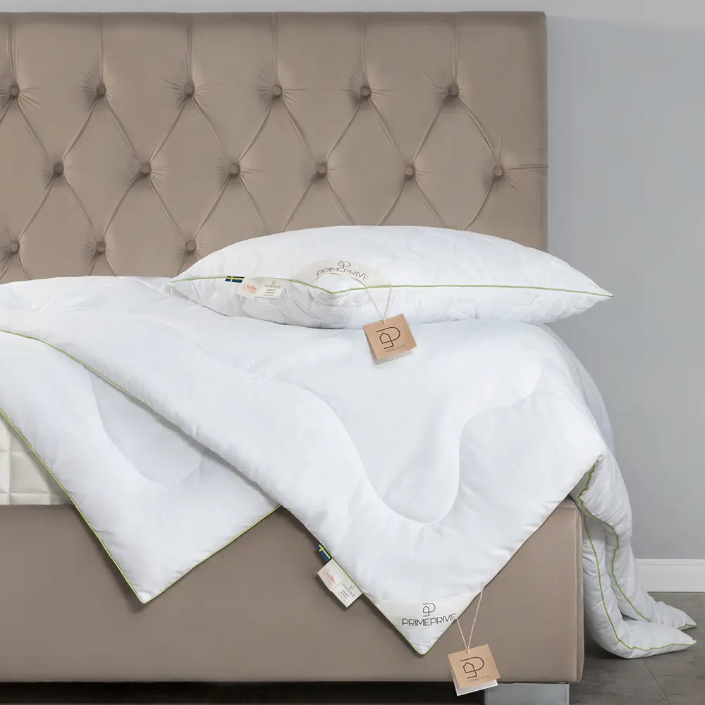 Фото 2 Комплект из 2 подушек Prime prive Bamboo 70x70 см, бамбук, полиэфирное волокно Фото 2 Комплект из 2 подушек Prime prive Bamboo 70x70 см, бамбук, полиэфирное волокно