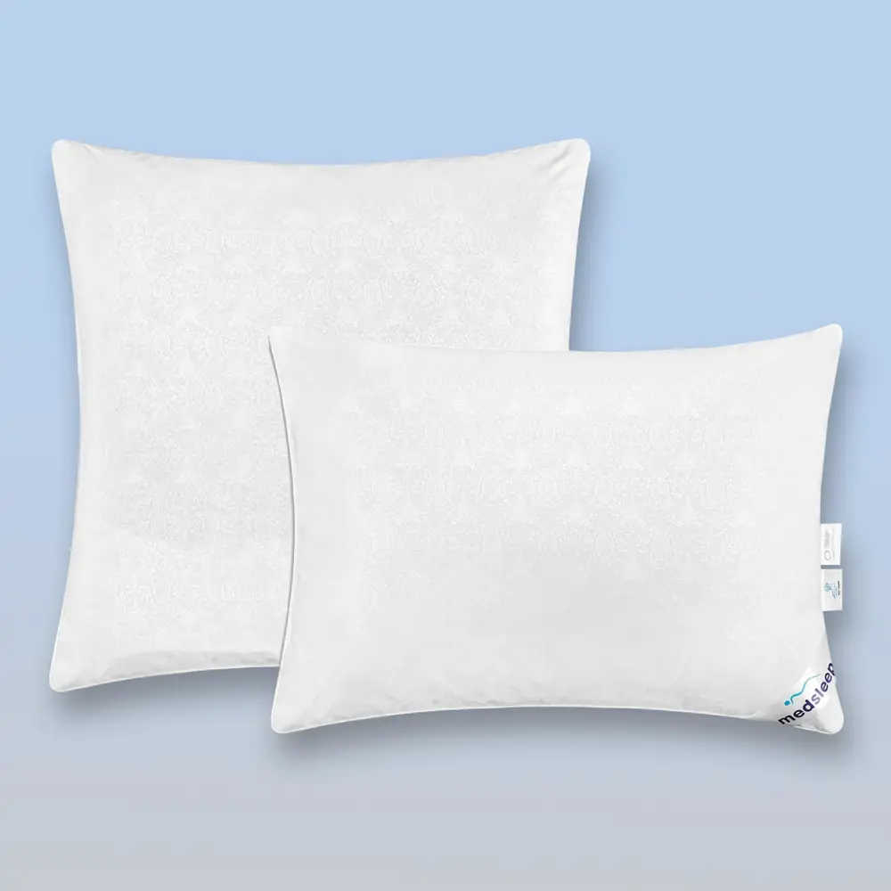 Фото Подушка Medsleep Landau 70x70см перо Фото Подушка Medsleep Landau 70x70см перо