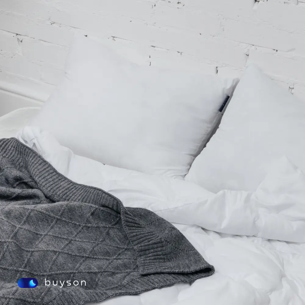Фото 5 Подушка анатомическая buyson BuyTrust набивная 50x70 см, полиэфир Фото 5 Подушка анатомическая buyson BuyTrust набивная 50x70 см, полиэфир