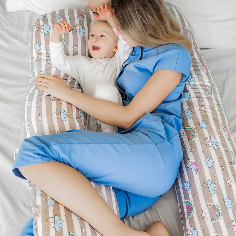 Фото 12 Подушка AmaroBaby для беременных Кактусы 340x35 см, холлофайбер Фото 12 Подушка AmaroBaby для беременных Кактусы 340x35 см, холлофайбер