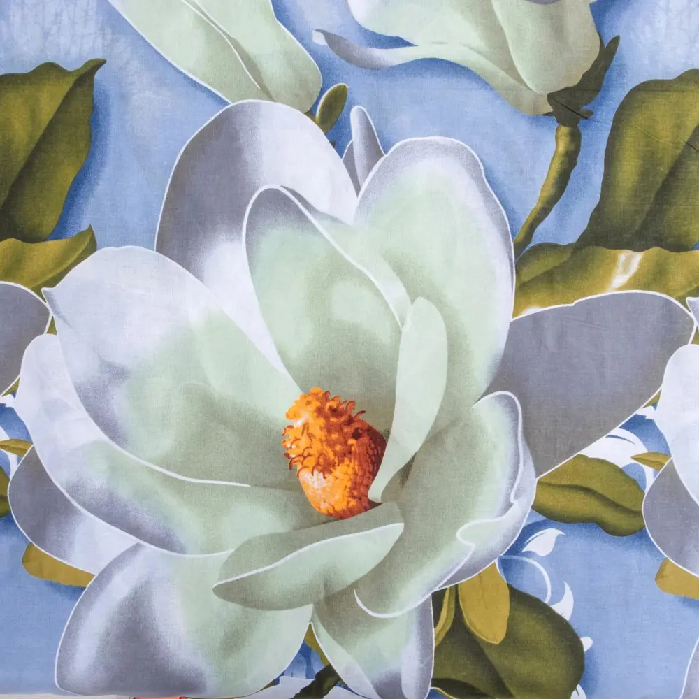 Фото 3 Комплект постельного белья Этель полутораспальный Кувшинки бязь