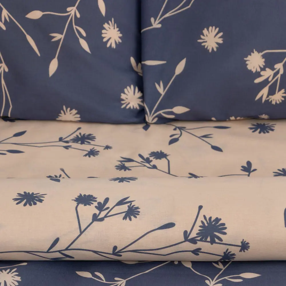 Фото 2 Комплект постельного белья Этель «Flowers» полутораспальный, поплин, разноцветный