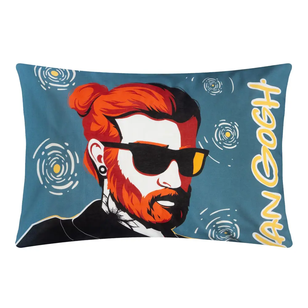 Фото 2 Наволочка Этель «Van Gogh» 70x50 см хлопок 2шт цвет синий Фото 2 Наволочка Этель «Van Gogh» 70x50 см хлопок 2шт цвет синий