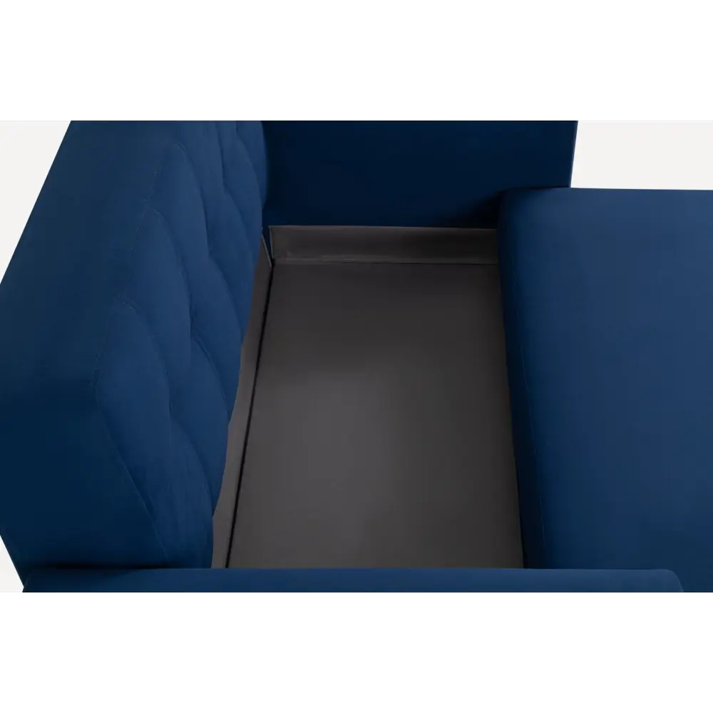 Фото 6 Раскладной диван Divan.ru Нумо 216x86x90 см велюр цвет синий