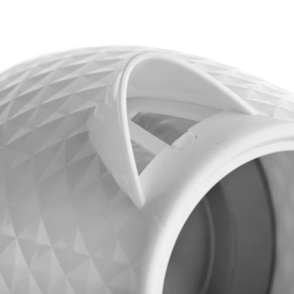 Фото 8 Электрический чайник 1.7 л Brayer 1008BR-WH Strix автоотключение пластик цвет белый глянец