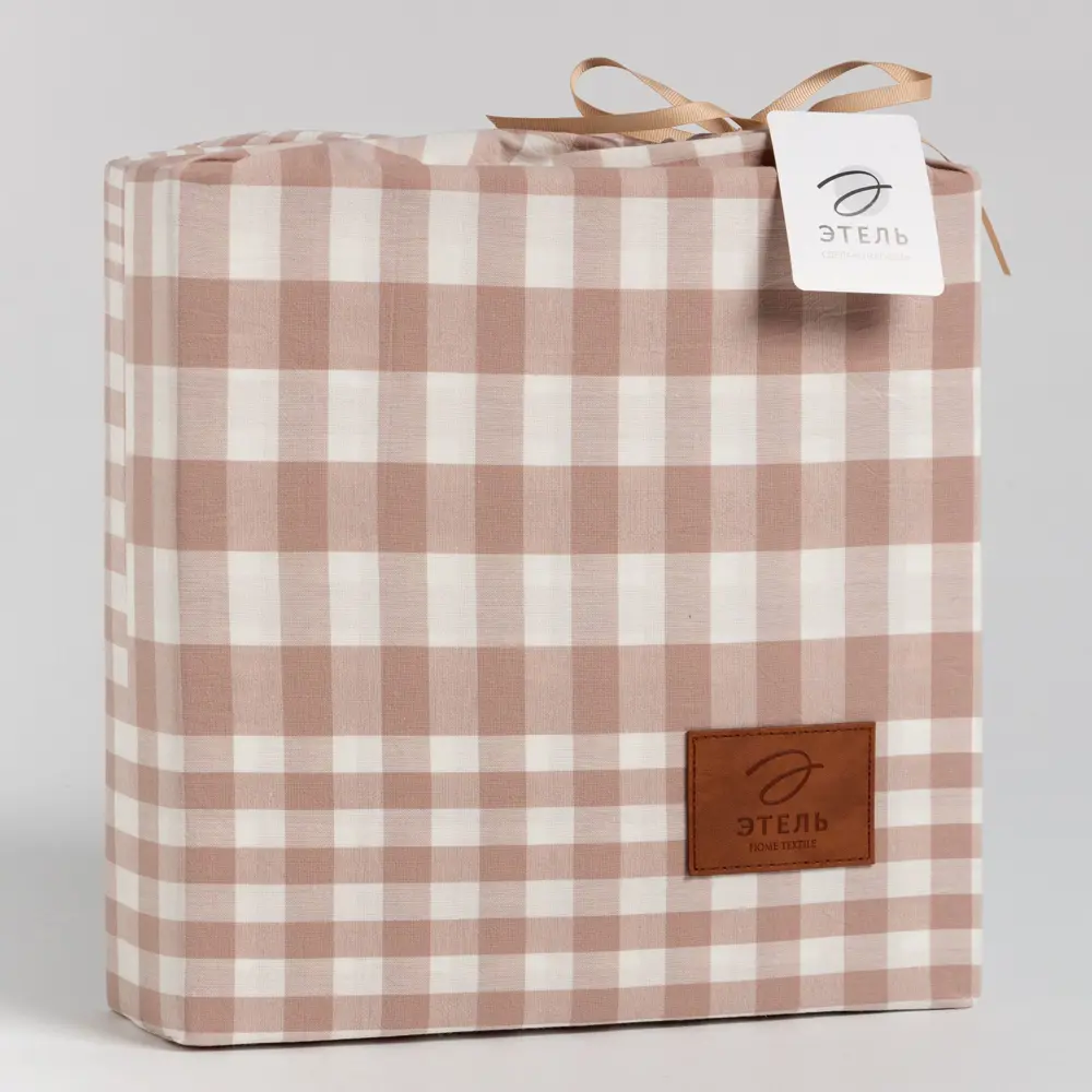 Фото 5 Комплект постельного белья Этель Beige Cage хлопок 2-спальный наволочки 50 x 70- 2 шт цвет бежевый Фото 5 Комплект постельного белья Этель Beige Cage хлопок 2-спальный наволочки 50 x 70- 2 шт цвет бежевый