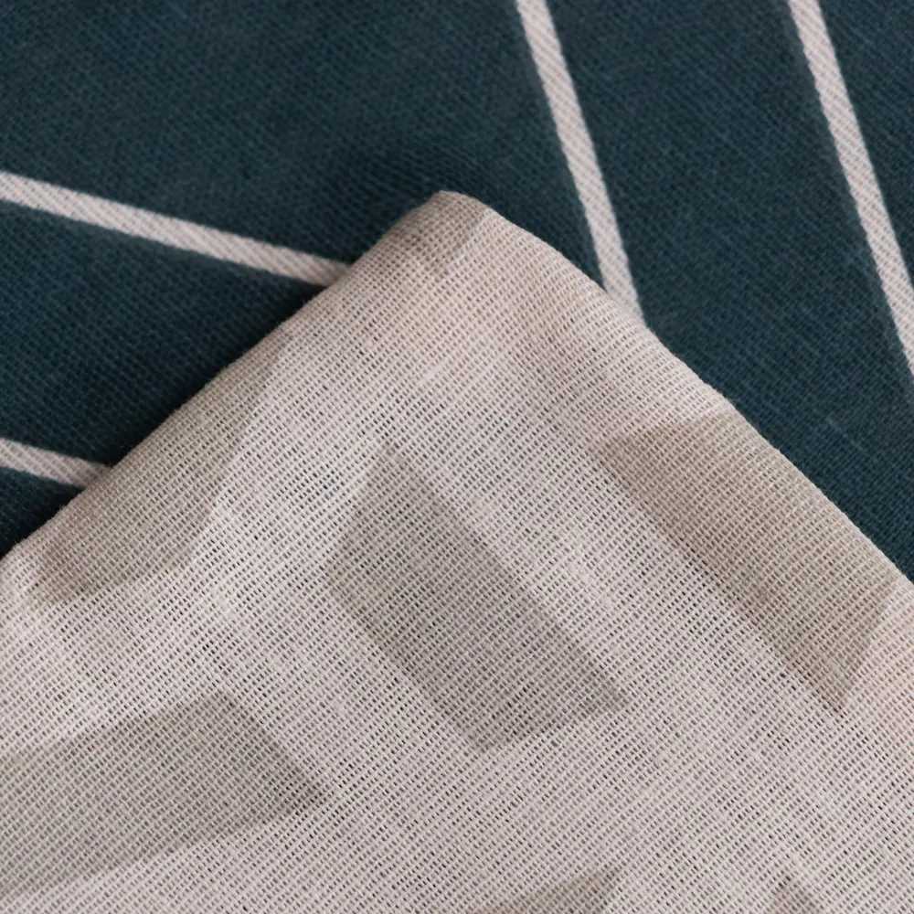 Фото 4 Комплект постельного белья Этель Triangular Illusion бязь 2-спальный наволочки 70 x 70- 2 шт цвет бежевый