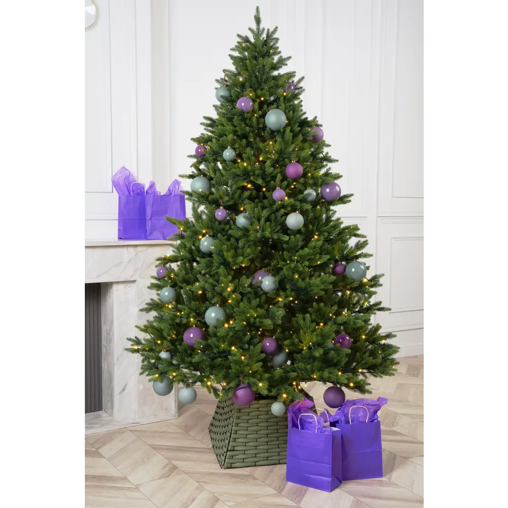 Фото Искусственная елка Crystal trees KP65215L Триумф 215 см
