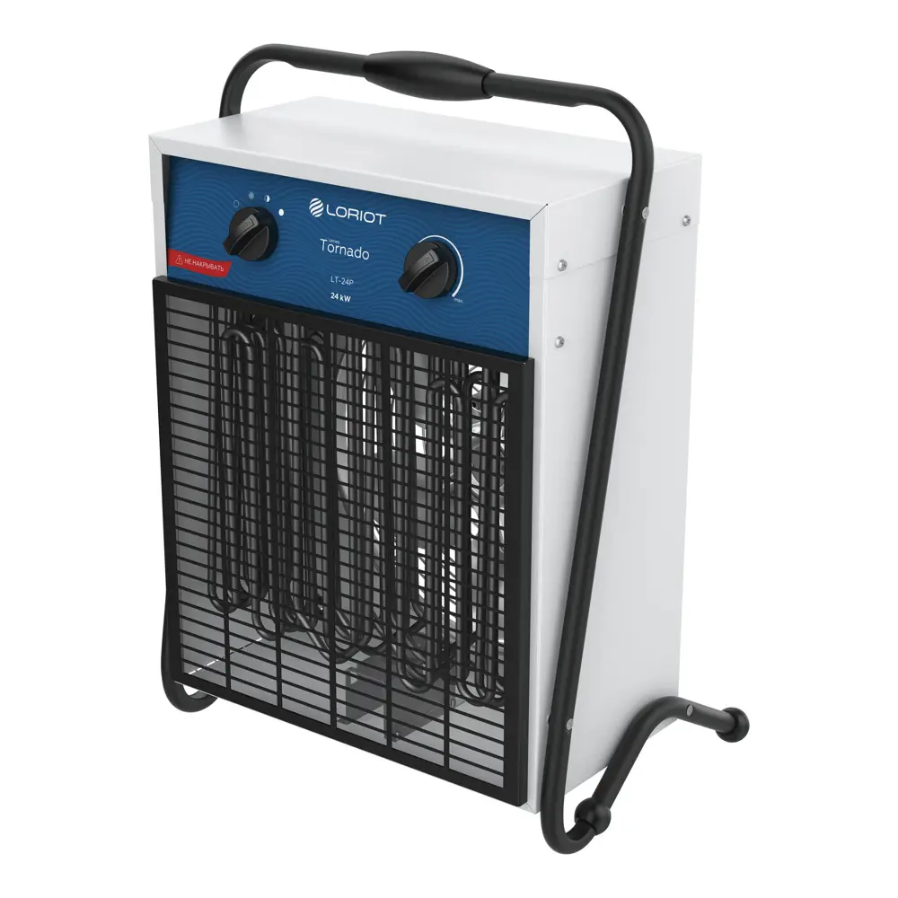 Фото 9 Тепловая пушка электрическая Loriot LT-24P 24000 Вт цвет белый Фото 9 Тепловая пушка электрическая Loriot LT-24P 24000 Вт цвет белый