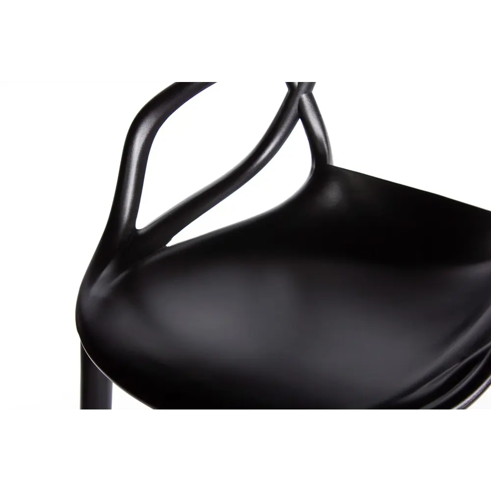 Фото 4 Стул Bradex Masters 59x110x50 см полипропилен цвет черный Фото 4 Стул Bradex Masters 59x110x50 см полипропилен цвет черный