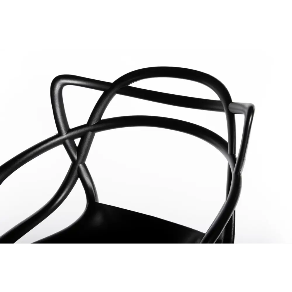 Фото 3 Стул Bradex Masters 59x110x50 см полипропилен цвет черный Фото 3 Стул Bradex Masters 59x110x50 см полипропилен цвет черный