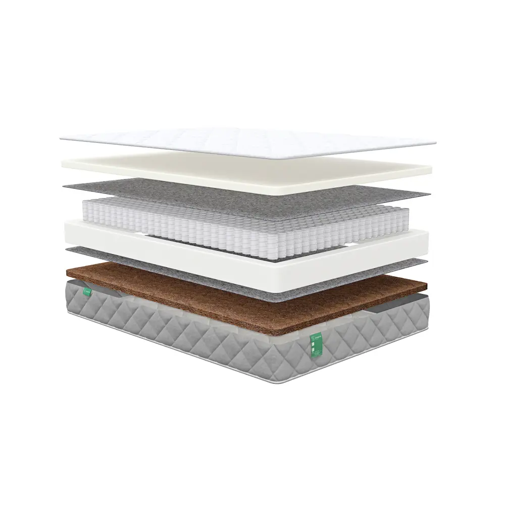 Фото Матрас Sleeptek MAX Foam Cocos S500 MSMFCS500-80-200 80x200x20 см независимый пружинный блок 1-спальный Фото Матрас Sleeptek MAX Foam Cocos S500 MSMFCS500-80-200 80x200x20 см независимый пружинный блок 1-спальный