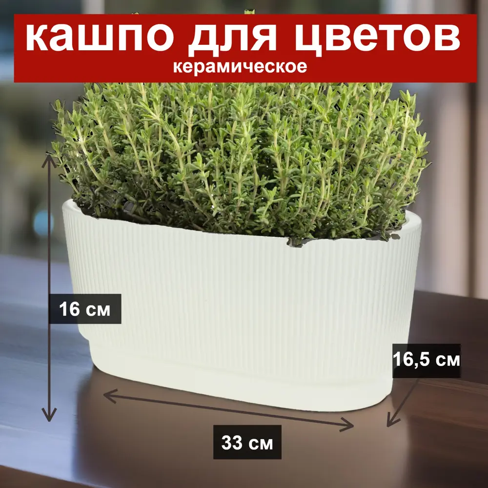 Фото Кашпо декоративное 7цветов-декор d 16.5 см 16 см 1.1 л керамика белый Фото Кашпо декоративное 7цветов-декор d 16.5 см 16 см 1.1 л керамика белый