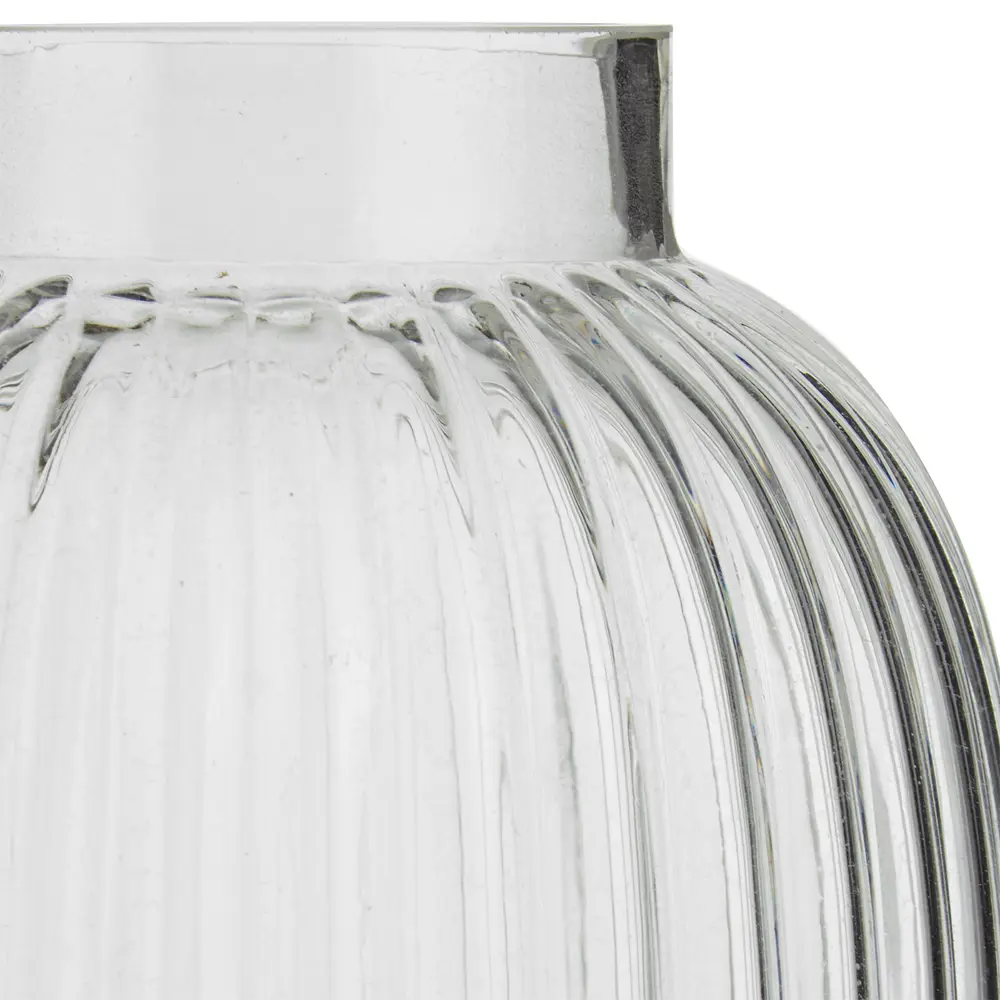 Фото 6 Ваза 7цветов-декор для цветов и сухоцветов стеклянная прозрачная 13x20 см