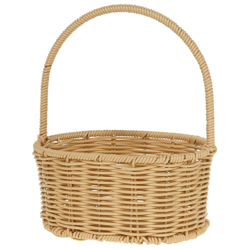 Фото 2 Корзина для фруктов 7цветов-декор с ручкой 14 см ABS-пластик цвет коричневый Фото 2 Корзина для фруктов 7цветов-декор с ручкой 14 см ABS-пластик цвет коричневый