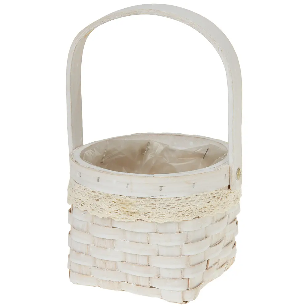 Фото 2 Корзина для фруктов 7цветов-декор 13 см Дерево цвет белый Фото 2 Корзина для фруктов 7цветов-декор 13 см Дерево цвет белый