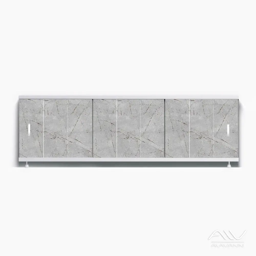 Фото Экран под ванну Alavann Elegant ALV0928009 148x50см цвет бетон Фото Экран под ванну Alavann Elegant ALV0928009 148x50см цвет бетон