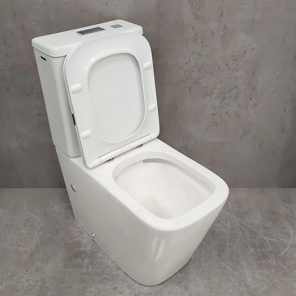 Фото 7 Унитаз-компакт Bloomix MS-178962 горизонтальный двойной слив